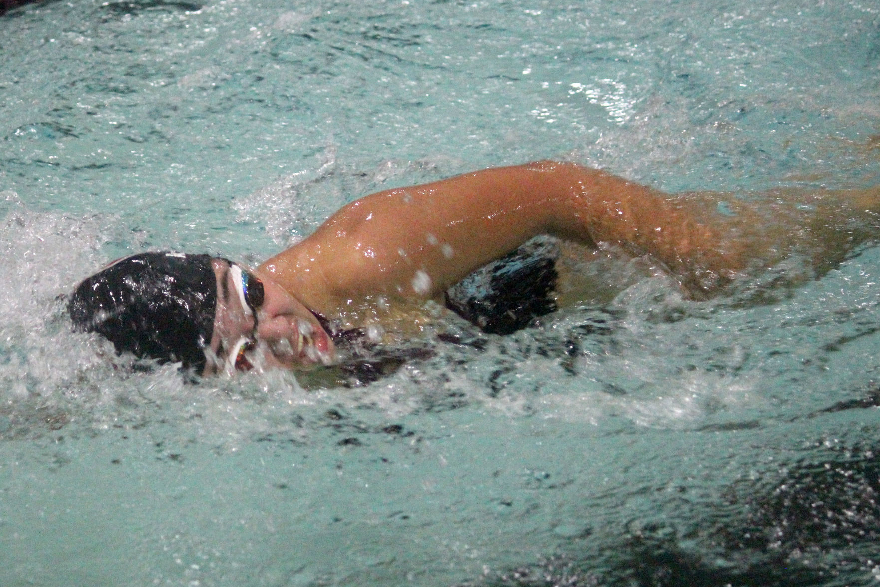 Menomonie girls swim and dive triangular 9-24-19